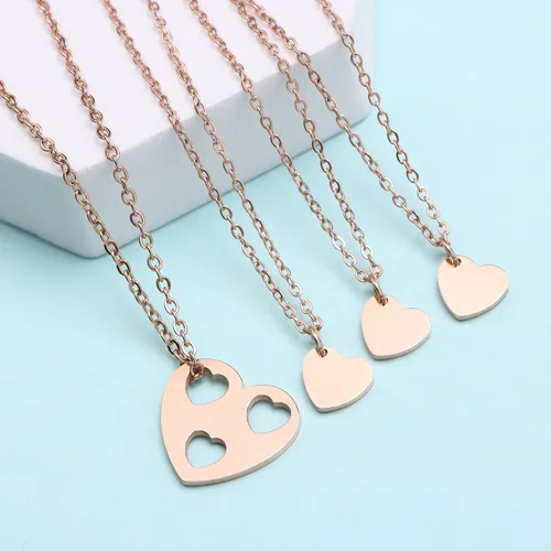 Miniatura 4 de JoycuFF Gifts for Mom Mother Daughter Matching Necklace Gifts for Mama Necklace for Women Mommy Me Jewelry for Birthday Christmas