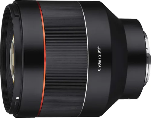 Miniatura 4 de Samyang 85mm F1.4 Lente teleobjetivo con enfoque automático para Sony E-Mount - Compatible con Full Frame sin espejo, vidrio de alta resolución HR