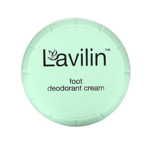 LAVILIN Crema desodorante para pies, para mujeres y hombres, hasta 7 días, control de olores de pies de larga duración, sin aluminio, alcohol,