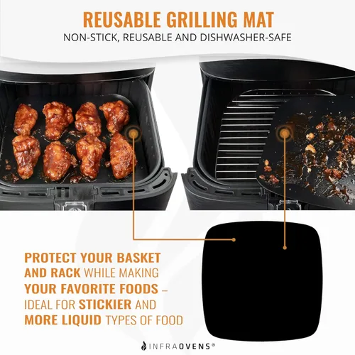 Miniatura 6 de Estante de accesorios para freidora de aire compatible con Chefman, Cosori, Gourmia, Instant Pot, Gowise, Paula Deen, Kalorik, Power XL, PowerXL