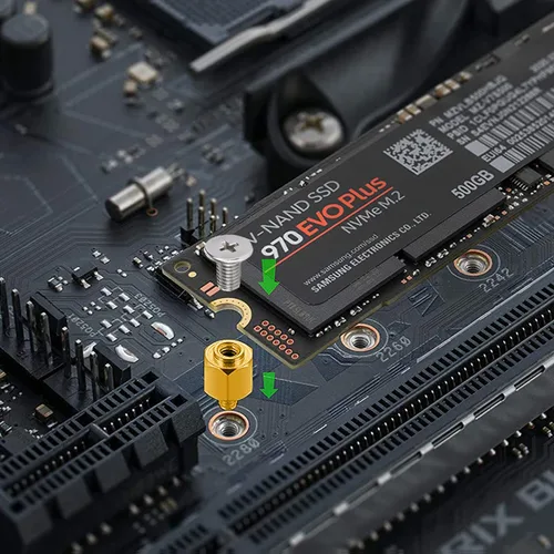 Miniatura 2 de Kit de tornillos de montaje SSD M.2 para placas base ASUS
