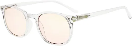 Miniatura 11 de Lentes de lectura retro para computadora para mujeres y hombres, antirreflejos, fatiga ocular, luz azul, bloqueo UV (tortuga, fuerza +2.00)