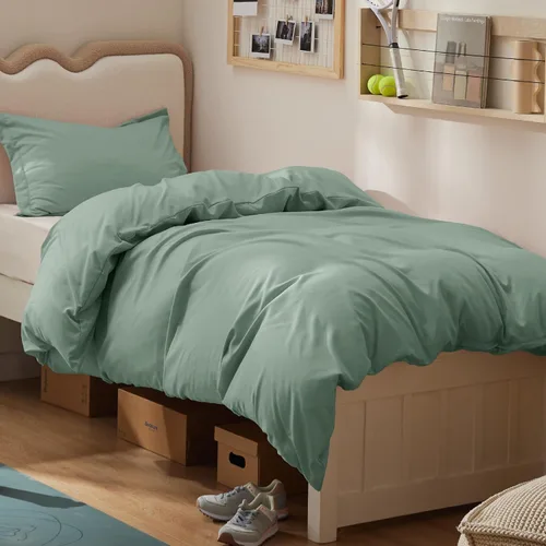 Miniatura 75 de Bedsure - Juego de funda de edredón tamaño individual/individual XL - Juego de ropa de cama suave de microfibra cepillada doble para niños