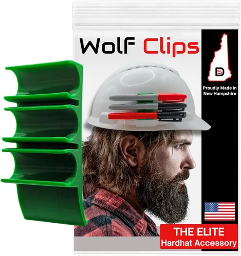 Miniatura 12 de Diligence, clips de lobo, accesorio para casco duro, soporte para gafas de sol o gafas de sol, color verde