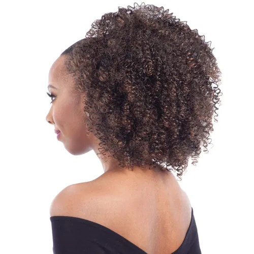 Miniatura 2 de Cola de caballo con cordón de pelo sintético Freetress Equal Bohemian Afro (1)