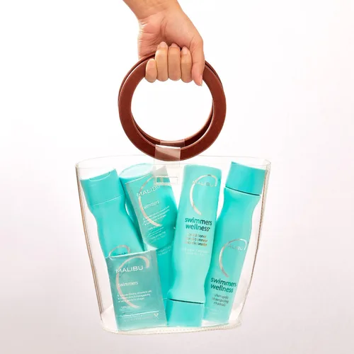 Miniatura 8 de Malibu C Swimmers Wellness - Acondicionador de natación hidratante para restaurar el brillo afectado por el cloro de la piscina y el agua salada