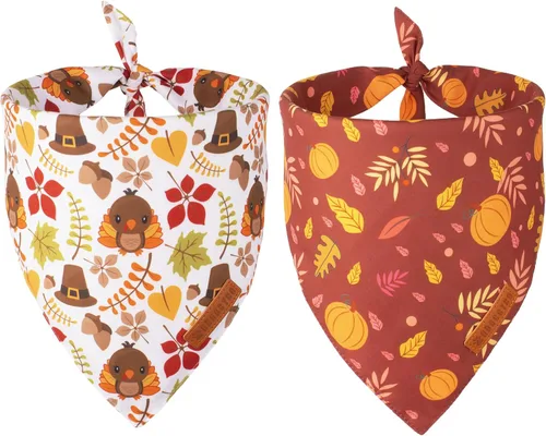 Miniatura 15 de ADOGGYGO Bandana de Navidad para perros, bufanda para mascotas, babero, pañuelo, tela premium duradera, varios tamaños disponibles, disfraces