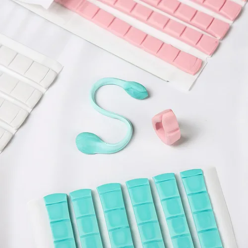 Miniatura 8 de Arcilla reutilizable para arte de uñas, arcilla adhesiva para uñas, puntas de uñas postizas profesionales, herramienta de manicura adhesiva