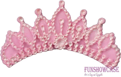 Miniatura 2 de Funshowcase Crown Queen - Molde de silicona para Sugarcraft, decoración de cupcakes, joyas, arcilla polimérica, proyectos de manualidades