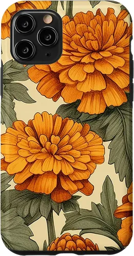 Miniatura 28 de Funda para iPhone 14 Pro Max Watercolor Marigold Flower