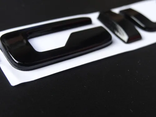 Miniatura 4 de Giulia - Letra metálica 3D para maletero de Alfa Romeo 2018-2021 2022, calcomanía deportiva para portón trasero, color negro brillante, accesorios