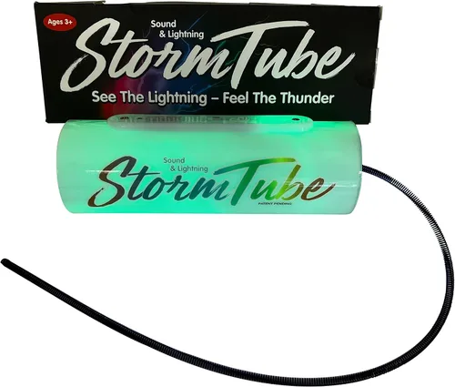 Miniatura 6 de Instrumento musical de tubo de tormenta para adolescentes y adultos: ve el rayo y siente el trueno con el tubo de tormenta. Activado por movimiento