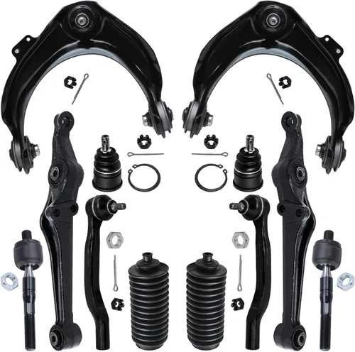 Miniatura 69 de Detroit Axle - Kit de suspensión delantera de 12 piezas para Mercury Grand Marquis Ford Crown Victoria Town Car 2003-2011, 2 brazos de control
