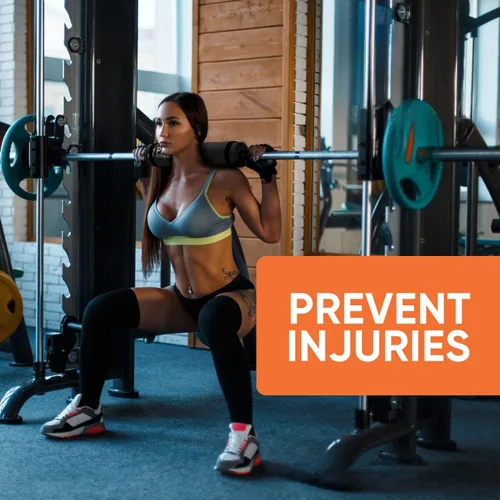 Miniatura 5 de ProFitness Almohadilla de mancuernas de pesas para sentadillas - Soportes para sentadillas, desplantes estancadas y de ejercicio en banco para Rojo