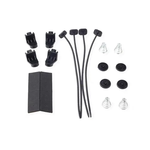 Miniatura 4 de Ventilador delgado universal de 7 pulgadas para radiador eléctrico con kit de montaje de 12 V 800 CFM