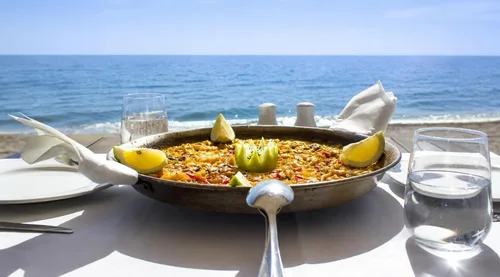 Miniatura 2 de Garcima Paella de acero esmaltado de 18 pulgadas, 18.1 in