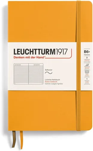 Miniatura 51 de LEUCHTTURM1917 - Cuaderno de tapa blanda de tapa blanda B6+ - 123 páginas numeradas para escribir y escribir en diario (Doted, Sage)