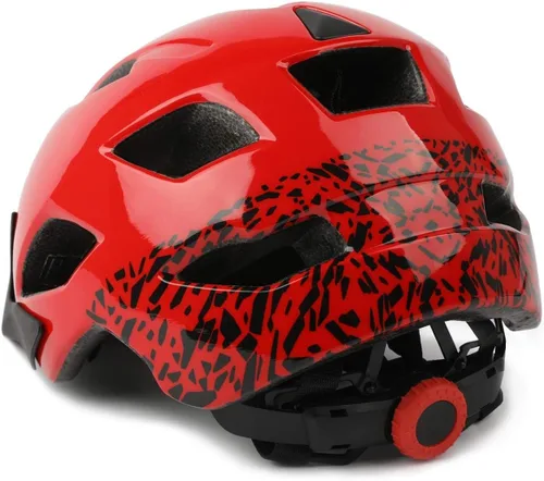 Miniatura 7 de EXCLUSKY - Casco de bicicleta para niños, ajustable, de seguridad, ligero, casco de bicicleta para niños, patinaje, ciclismo, scooter, para niños