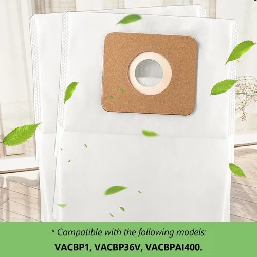 Miniatura 5 de Gudotra Paquete de 10 bolsas de filtro HEPA de repuesto VACBP6 para aspiradora Atrix Ergo de 8 cuartos de galón, repuesto VACBP1 VACBP36V VACBPAI