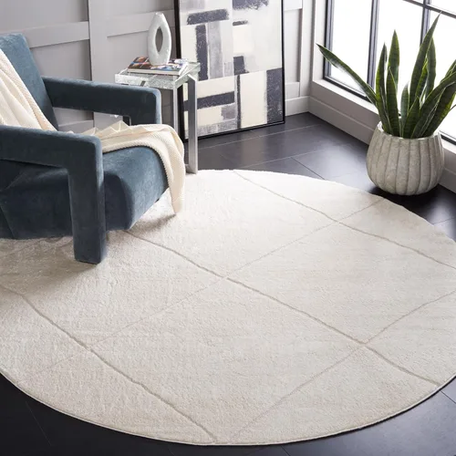 Miniatura 8 de SAFAVIEH Melody Collection - Alfombra de pasillo de 8 pies, color marfil y beige, diseño bohemio, ideal para zonas de alto tráfico en pasillo, baño