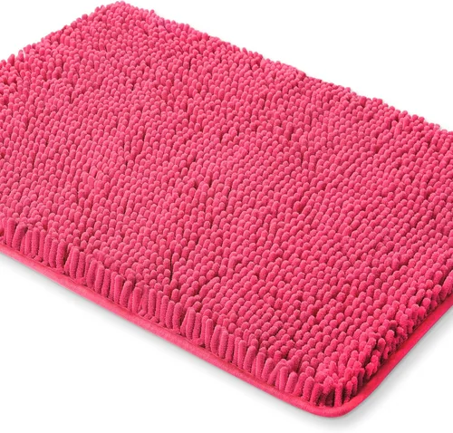 Miniatura 105 de Yeaban Alfombra de pasillo de baño de 24 x 72 pulgadas, antideslizante, alfombra de baño larga de felpilla gruesa, absorbente y lavable, alfombra