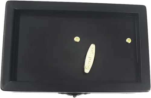 Miniatura 5 de ROSIKING Caja de música de madera con mecanismo de espejo, joyería tallada, cajas musicales, Navidad, cumpleaños, día de San Valentín, regalos Plays