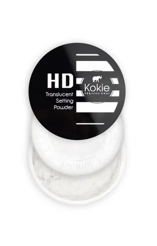 Kokie Cosmetics - Polvo fijador HD, incoloro, 0.18 onzas