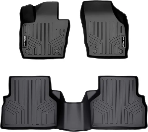Miniatura 25 de MAXLINER Juego de alfombrillas de piso y forros de primera fila para Audi A4 / S4 Sedan / A4 Allroad 2017-2025