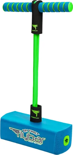 Flybar My First Foam Pogo Jumper para niños, divertido y seguro Pogo Stick para niños pequeños, espuma duradera y puente elástico para edades de 3