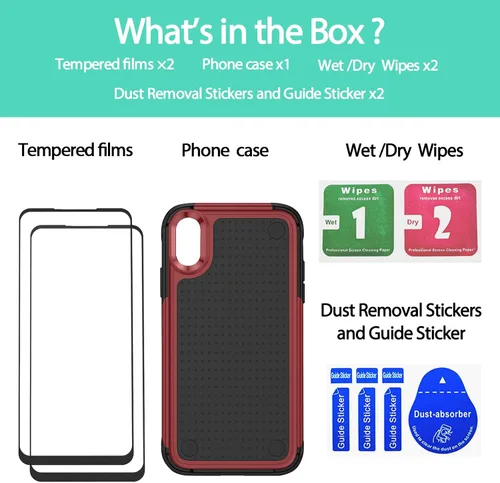 Miniatura 277 de Jeylly Funda para iPhone SE/Funda para iPhone 5S, Exterior de Plástico Duro que Absorbe Golpes + Interior de Silicona de Goma Defensor contra