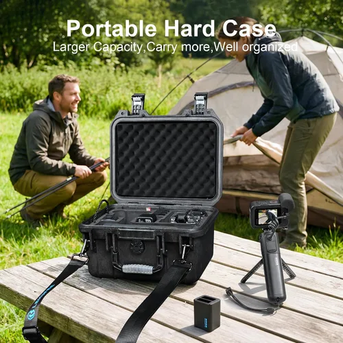 Miniatura 6 de Lekufee Funda rígida impermeable para GoPro Hero 13/12/11/10/9/8, LIT Hero, Hero 4K, Gopro Volta, Media Mod, Creator Edition y más accesorios