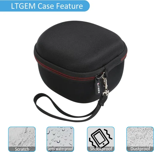 Miniatura 9 de LTGEM - Funda para Peltor Sport Tactical 100, 300 y 500, protector auditivo electrónico, bolsa de transporte protectora de almacenamiento duro