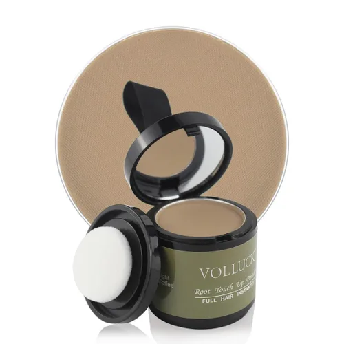 Miniatura 11 de Polvo de retoque de raíz, polvo instantáneo para la línea del cabello para áreas delgadas y cobertura de cabello gris, cobertura de raíz natural