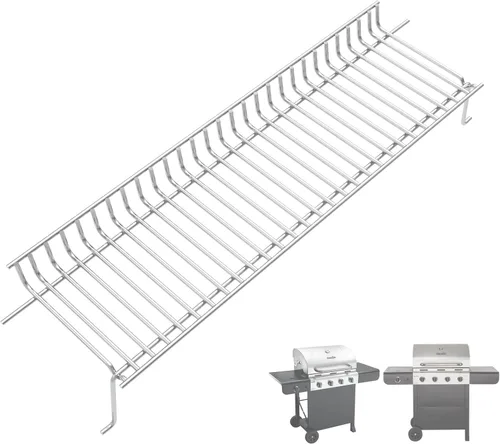 Miniatura 28 de 65054 Rejilla de calentamiento para Weber Genesis 300 SER E310 E330 S330 EP330 ESP310 ESP320 Estante superior para Webber Genesis Accesorios Estante