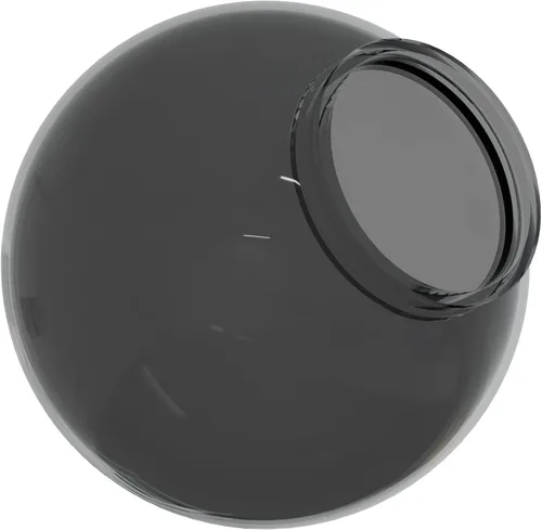 Miniatura 21 de KastLite Globo de poste de lámpara de acrílico prismático transparente de 8 pulgadas Textura prismática con cuello de ajuste de 3.91 pulgadas