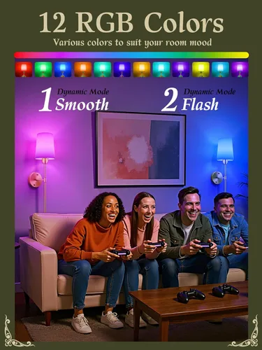Miniatura 4 de Apliques de pared operados por batería juego de 2, lámparas de pared inalámbricas color bronce con bombillas magnéticas recargables y control