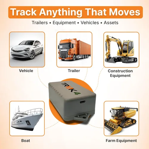 Miniatura 2 de Trak-4 - Rastreador GPS para vehículos, activos, equipos. Batería de larga duración, resistente al agua, seguimiento global. Requiere suscripción