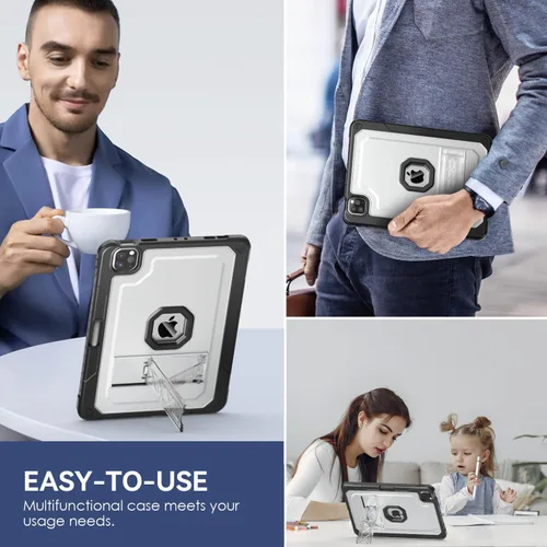Miniatura 7 de ZoneFoker Funda para iPad Pro 12.9 Pulgadas 6ª/5ª/4ª/3ª Generación 2022/2021/2020/2018, Funda Protectora Esbelta y Resistente para iPad Pro 12.9