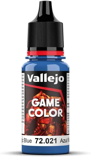 Vallejo Pintura azul mágica de color de juego, 0.6 fl oz Azul mágico