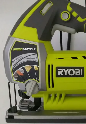 Miniatura 7 de RYOBI JS651L1 6.1 Amp rompecabezas orbital de velocidad variable con coincidencia de velocidad