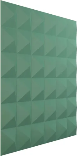 Miniatura 2 de Ekena Millwork 19 5/8 pulgadas de ancho x 19 5/8 pulgadas de alto Damon EnduraWall Panel decorativo de pared 3D, niebla marina
