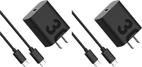 Miniatura 9 de Motorola TurboPower - Cargador de pared USB-C de 68 W + cable de 3.3 pies de 6.5 amperios, más rápido para Moto G Stylus (2025), Motorola Razr+