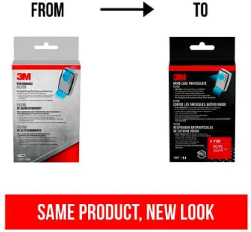 Miniatura 6 de 3M 7093, P100, 1 par de filtros 7023 por paquete