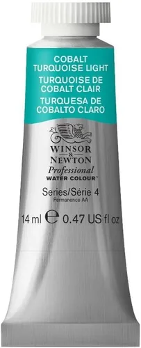 Winsor & Newton - Pintura para acuarela profesional Luz turquesa cobalto