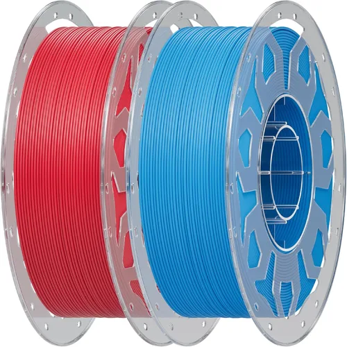Miniatura 33 de Creality Filamento de madera PLA de 4.4 lbs, filamento de impresora 3D de 0.069 in, textura seda suave, dureza, filamento de impresión de carrete