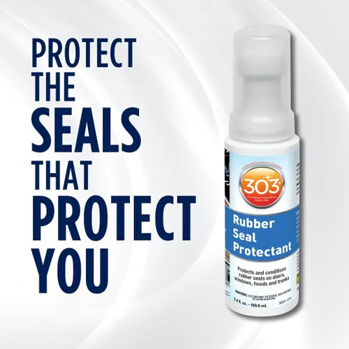 Miniatura 4 de 303 Products Protector de Sellos de Goma – Protege y Acondiciona los Sellos en Puertas, Ventanas, Capós, Maleteros – Rejuvenece