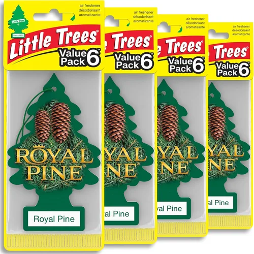 Miniatura 11 de Little Trees - Ambientador de árbol colgante que proporciona un aroma de larga duración para tu hogar o tu auto. Aroma Bayside Breeze, 24