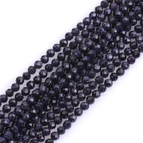 Miniatura 18 de GEM-Inside - Cuentas sueltas de turmalina negra natural de 0.157 pulgadas (0.157 in) facetadas de grado AAA, cuentas de energía de piedra energética