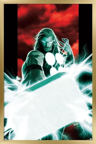 Miniatura 17 de Trends International Marvel Comics - Thor - Mjolnir Wall Poster, 14.725" x 22.375", Premium Unframed Version Versión premium sin marco