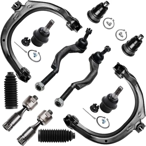 Miniatura 29 de Detroit Axle - Kit de extremo delantero para Ford 1998-2001 Explorer Mercury Mountaineer, 4 barras estabilizadoras delanteras y traseras, 2 brazos
